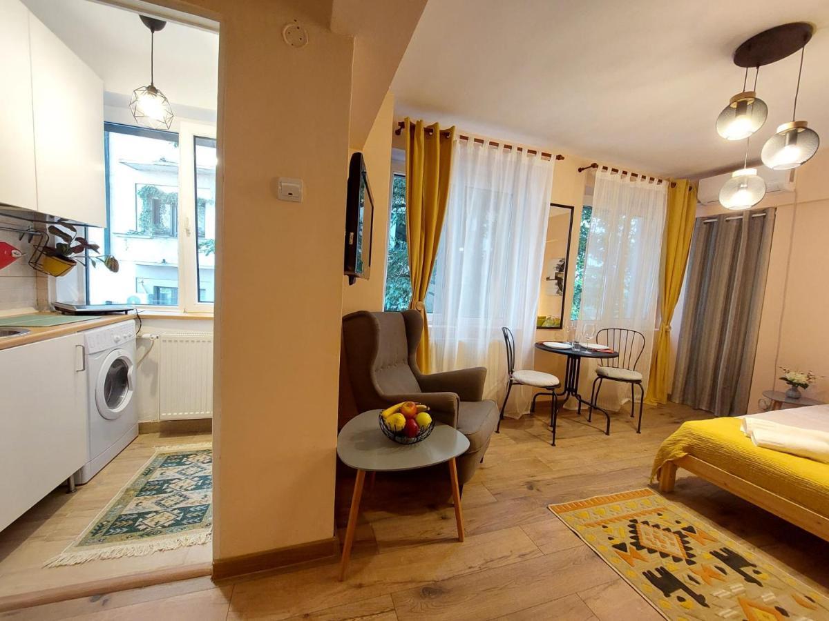 Laroka House Cosy Studio Universitate Бухарест Экстерьер фото